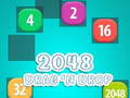 Permainan 2048 Seret dan Jatuhkan secara online