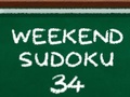 Permainan Sudoku Akhir Pekan 34 secara online