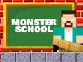 Permainan Sekolah Monster: Roller Coaster & Parkour secara online