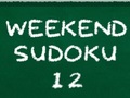 Permainan Sudoku Akhir Pekan 12 secara online