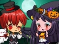 Permainan Pasangan Chibi Halloween secara online