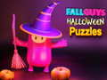 Permainan Fall Guys: Puzzle Halloween secara online