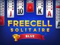 Permainan Freecell Solitaire Biru secara online