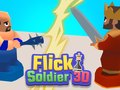 Permainan Tentara Flick 3D secara online