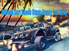 Permainan Stunt Kart Offroad Pantai: Mengemudi Mobil Buggy secara online