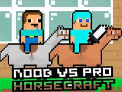 Permainan Noob vs Pro HorseCraft secara online