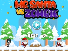 Permainan Tuan Santa Vs Zombie secara online