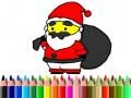 Permainan Kembali ke Sekolah: Mewarnai Santa Claus secara online