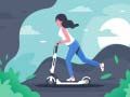Permainan Puzzle Rides Scooter Listrik secara online