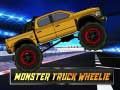 Permainan Monster Truck Wheelie secara online