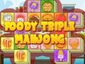 Permainan Foody Triple Mahjong secara online