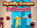 Permainan Pelarian Cumi-Cumi: Fall Guy 3D secara online