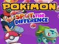 Permainan Pokémon Temukan perbedaannya secara online