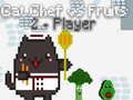Permainan Kucing Koki vs Buah - 2 Pemain secara online