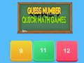 Permainan Tebak angka Permainan Matematika cepat secara online