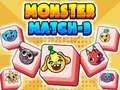 Permainan Monster Match-3 secara online