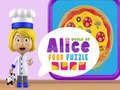 Permainan Dunia Alice: Puzzle Makanan secara online