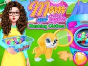Permainan Ibu dan Taylor Mencuci Pakaian secara online