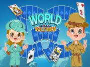 Permainan Solitaire World Tripeaks secara online