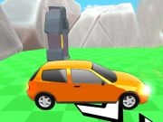 Permainan Obby: pelatihan dengan mobil secara online