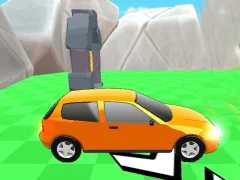 Permainan Obby: pelatihan dengan mobil secara online