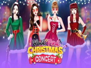 Permainan Konser Natal Hitam Merah Muda secara online