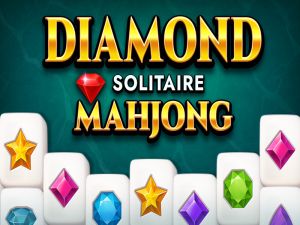 Permainan Diamond Solitaire Mahjong secara online