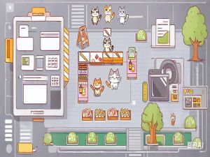 Permainan Restoran Mini Kucing secara online