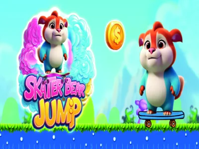 Permainan Sketer Bear Jump secara online