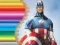 Permainan Buku Mewarnai untuk Captain America secara online