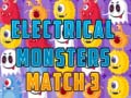 Permainan Monster Listrik: Match 3 secara online