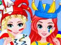 Permainan Лучшие друзья: Чемпионат мира по раскраске лиц secara online