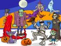 Permainan Temukan 5 Perbedaan Halloween secara online
