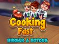 Permainan Memasak Cepat: Burger & Hotdog secara online