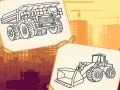 Permainan Mewarnai Truk Konstruksi secara online