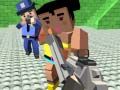 Permainan GunGame perang tembak: gangster blok secara online
