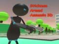 Permainan Stickman Pembunuh Bersenjata 3D secara online