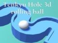Permainan Tenkyu Lubang Bola Menggelinding 3D secara online