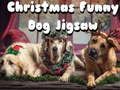 Permainan Puzzle Anjing Lucu Natal secara online