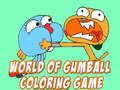 Permainan Permainan Mewarnai Dunia Gumball secara online