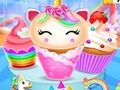 Permainan Desain Memasak Cupcake Unicorn dan Putri Duyung secara online