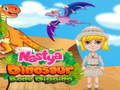 Permainan Nastya: Menggali Tulang Dinosaurus secara online