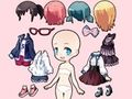 Permainan Boneka Putri Chibi Anime secara online