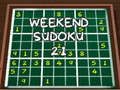 Permainan Sudoku Akhir Pekan 21 secara online