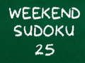 Permainan Sudoku Akhir Pekan 25 secara online
