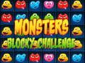 Permainan Tantangan Monster Bloky secara online