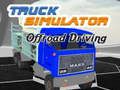 Permainan Simulator Truk Mengemudi Offroad secara online