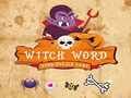 Permainan Permainan Puzzle Kata Penyihir Halloween secara online