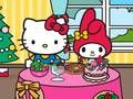 Permainan Makan Malam Natal bersama Hello Kitty dan Teman-teman secara online