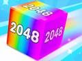 Permainan Kube Rantai: Gabung 2048 secara online